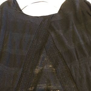Free People sheer sweater